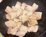 厚切り豚バラ肉で豪快に★回鍋肉作り方3写真