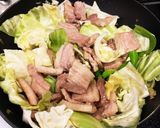 厚切り豚バラ肉で豪快に★回鍋肉作り方6写真