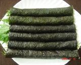シャキシャキ☆水菜の細巻き作り方5写真