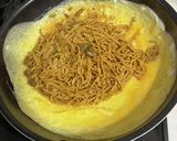 日清焼きそばU F Oで作るオムそば！作り方7写真