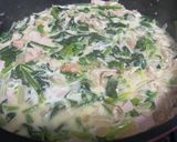 ♡ほうれん草入クリームパスタでほっこり♡作り方3写真