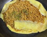 日清焼きそばU F Oで作るオムそば！作り方8写真