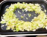 もちチーズ塩もんじゃ作り方6写真
