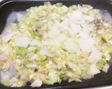 もちチーズ塩もんじゃ作り方7写真