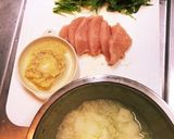 かしわミゾレうどん作り方1写真