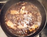 絶品☆サーモンと黒舞茸の白だし和風パスタ作り方4写真