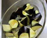 茄子の揚げ浸し風レンチン浸し作り方1写真