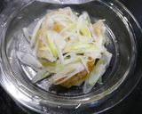 レンジで簡単！餃子とネギの白だし煮作り方2写真