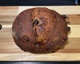 おせちの黒豆と煮汁で全粒粉カンパーニュ作り方23写真