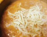 マイルドなキムチ風味のチーズ雑炊作り方1写真