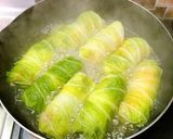 白菜のウインナーまき作り方5写真