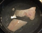 鯛と豆腐と青梗菜の豆板醤スープ作り方1写真