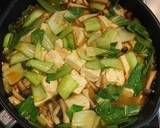鯛と豆腐と青梗菜の豆板醤スープ作り方6写真