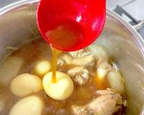 生姜でポカポカ❤鶏手羽と大根の煮物｡ஐஃ作り方5写真