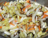 塩昆布DE簡単旨い♡柚子白菜甘酢浅漬け作り方9写真