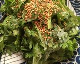 簡単☆春菊サラダ作り方5写真