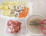 白菜と豚肉のとろたま煮♡作り方3写真