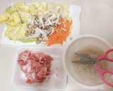 白菜と豚肉のとろたま煮♡作り方3写真