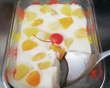 牛乳寒天(フルーツ入り)作り方8写真