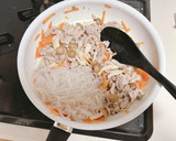白菜と豚肉のとろたま煮♡作り方5写真