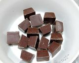 型で作るバレンタイン・チョコレート作り方1写真