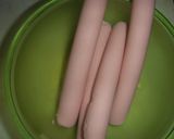 食パンで魚肉ソーセージロール作り方1写真