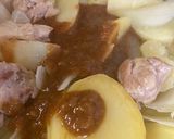鳥もも肉の味噌煮。作り方6写真