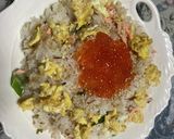 贅沢!鮭の親子チャーハン作り方7写真