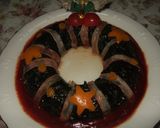 クリスマスリースのミートローフ作り方6写真