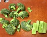 もう茹でない！ブロッコリーのにんにく炒め作り方4写真