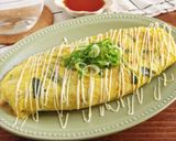 ☆簡単☆納豆とチーズのニラ玉オムレツ作り方5写真