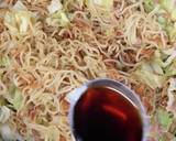 ツナとキャベツの醤油焼きそば作り方10写真