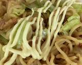 ツナとキャベツの醤油焼きそば作り方14写真