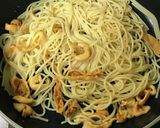 ホヤとタラコのパスタ作り方6写真