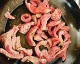 牛肉と茄子のサッパリ赤酒ぽん酢炒め作り方3写真