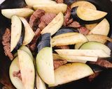 牛肉と茄子のサッパリ赤酒ぽん酢炒め作り方4写真