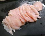 レンジで簡単！鶏むねのみぞれ煮作り方1写真