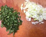 柚子胡椒で食べる塩大葉つくね作り方1写真