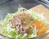 朝食にどうぞ☆ キャベツとツナ缶のおやき作り方3写真