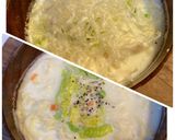 野菜&牛乳消費♫あったか生姜ミルクスープ作り方8写真