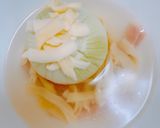 電子レンジでまるごとオニオンスープ作り方2写真