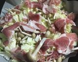 豚肉と野菜の重ね蒸し作り方2写真