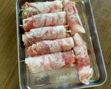 少しのお肉でも満足⋈*もやしの肉巻き作り方2写真