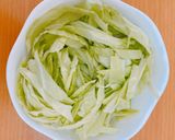 電子レンジでとろとろハムエッグ作り方1写真