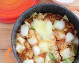 食欲そそる！もち入りチーズダッカルビ作り方8写真
