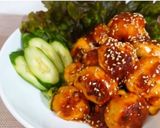 鶏むね肉で低カロリー♫お手軽ミートボール作り方10写真