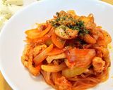 低糖質！ガリバタトマチキしらたきパスタ作り方7写真