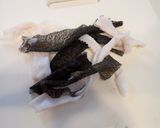ヒラメ皮のネギぽん酢作り方6写真