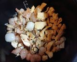 おでんの残り汁で炊飯器おから(卯の花)作り方4写真
