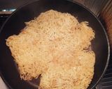 白菜とシャウエッセンの白だし焼きそば作り方1写真